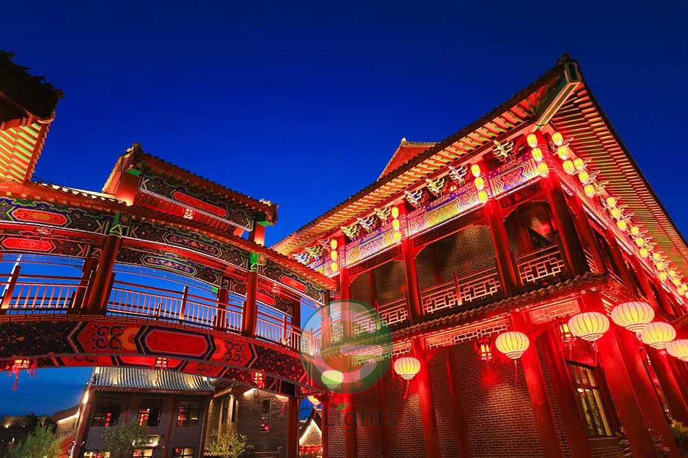河北省承德饮马驿站亮化——星空体育app
照明